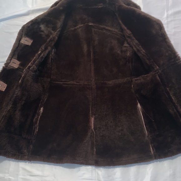 (HP)Sheepskin shearling 1970s VINTAGE - Picture 6 of 12